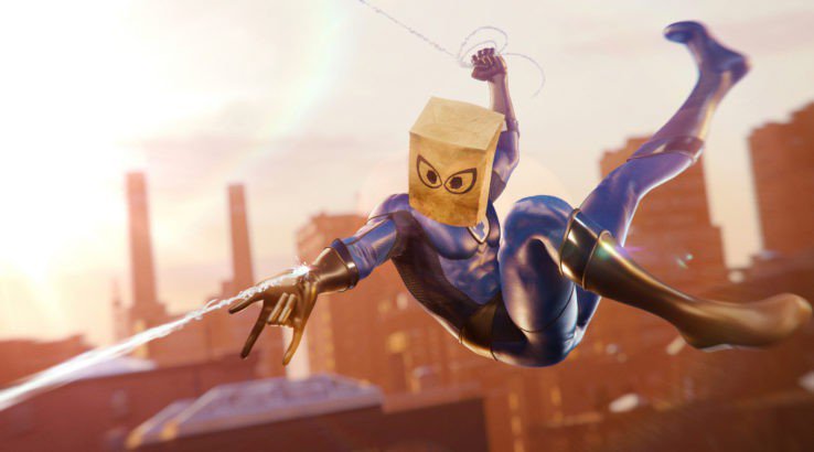 Kostum Fantastic Four Spider-Man PS4 Keluar Hari Ini