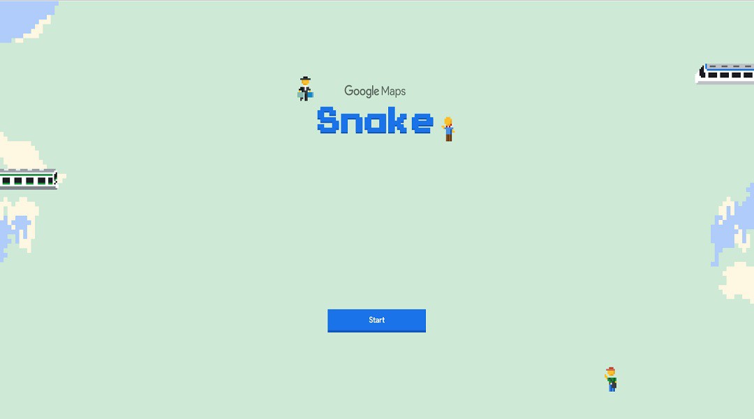 Snake Game Google Maps Ditambahkan Untuk April Mop